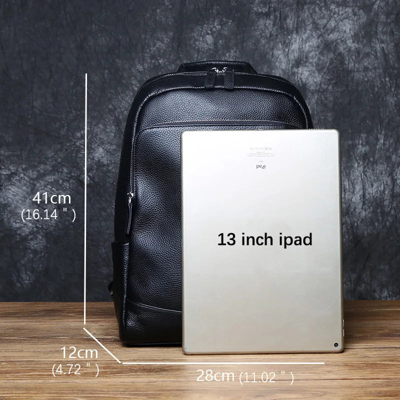 Sac à dos cuir "COMPUTER BAG"