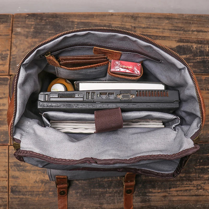 Sac dos cuir pour homme "COW HIDE"