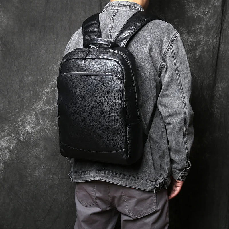 Sac à dos cuir "COMPUTER BAG"