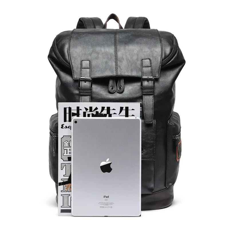 Sac à dos cuir Homme "ANTI THEFT"