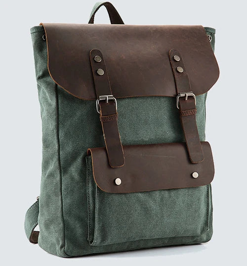 Sac à dos cuir homme "NEW TEACHER"