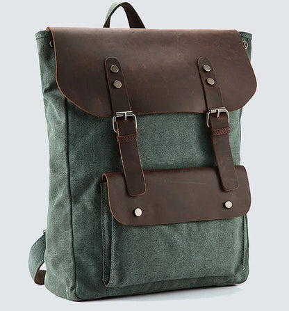 Sac à dos cuir homme "NEW TEACHER"
