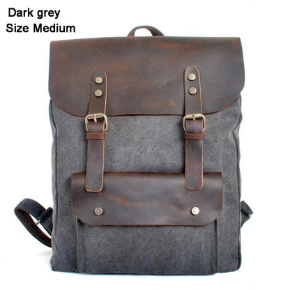 Sac à dos cuir homme "NEW TEACHER"