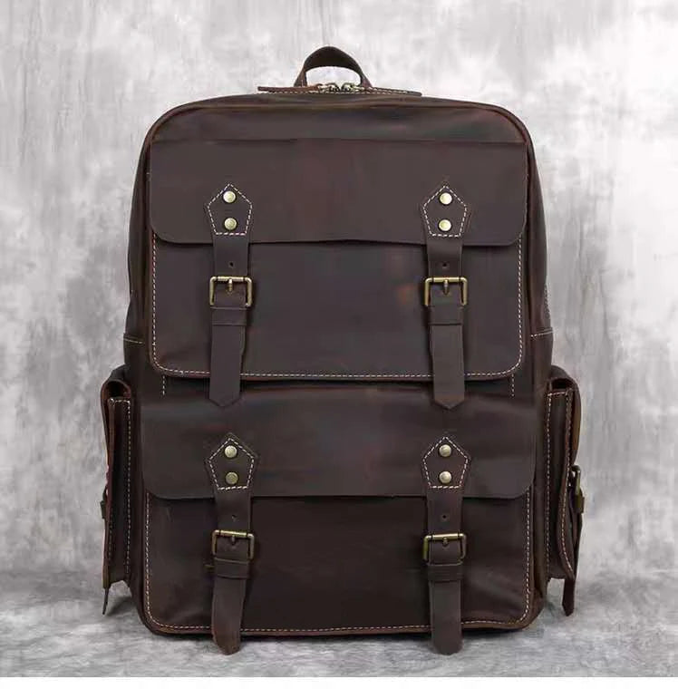 Sac à dos cuir homme "JOIN ARMY"