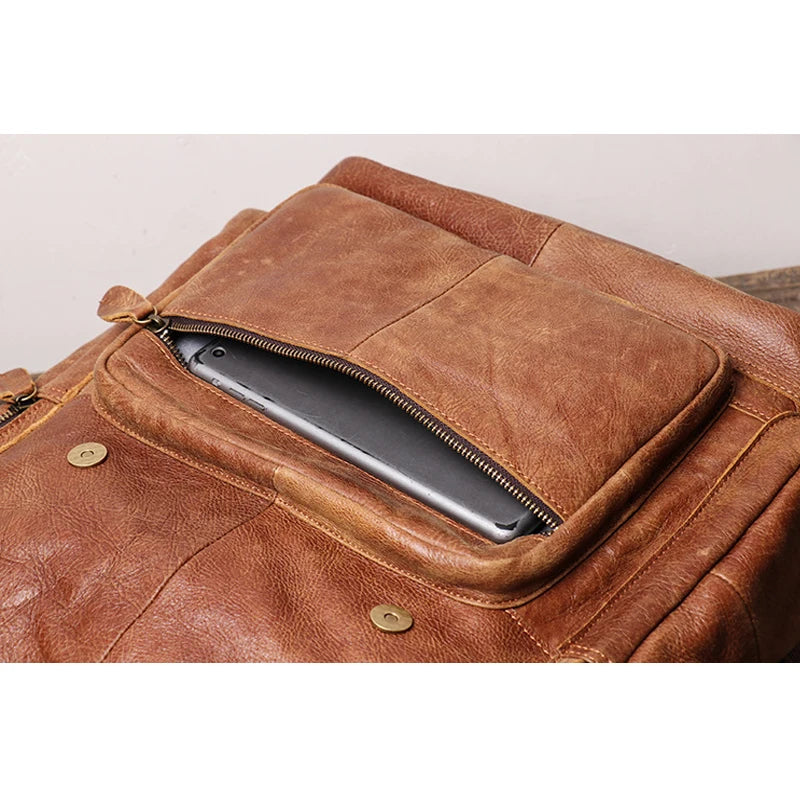 Sac dos cuir pour homme "COW HIDE"