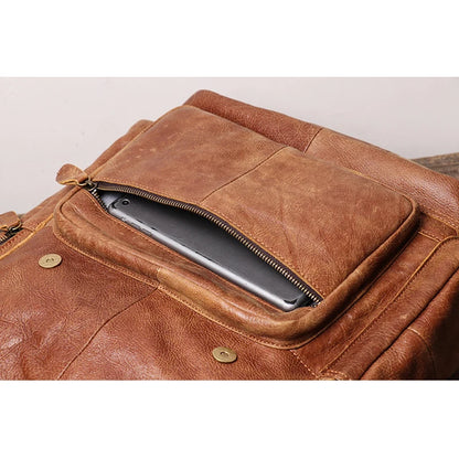 Sac dos cuir pour homme "COW HIDE"