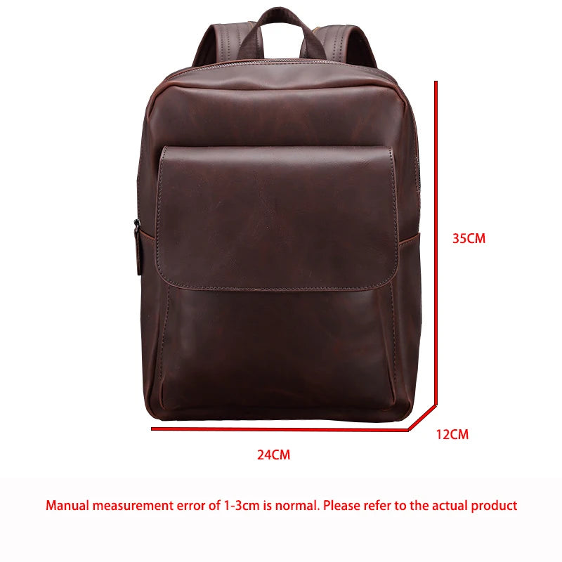 Sac à dos cuir homme "LEATHER BAG"