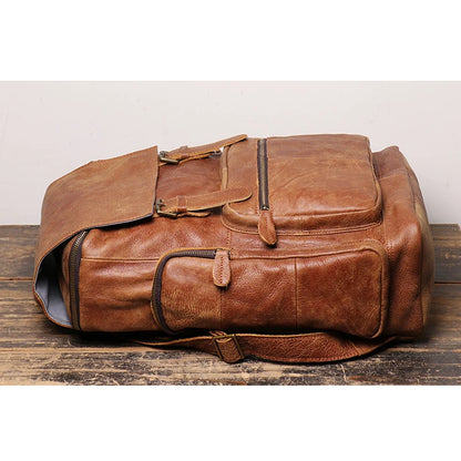 Sac dos cuir pour homme "COW HIDE"
