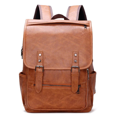Sac à dos cuir homme "MEN ZIPPER"