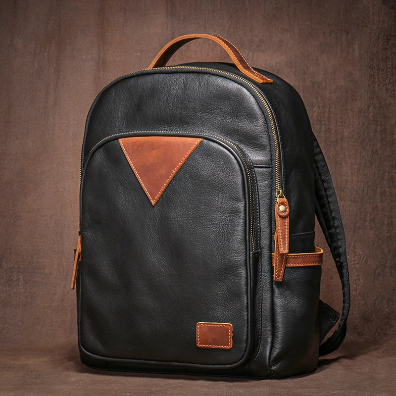 Sac à dos cuir homme "WEEKEND TRAVEL"