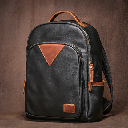 Sac à dos cuir homme "WEEKEND TRAVEL"