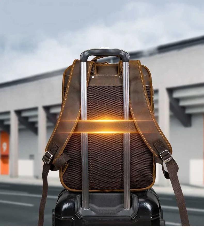 Sac à dos cuir homme "LULAFAN"