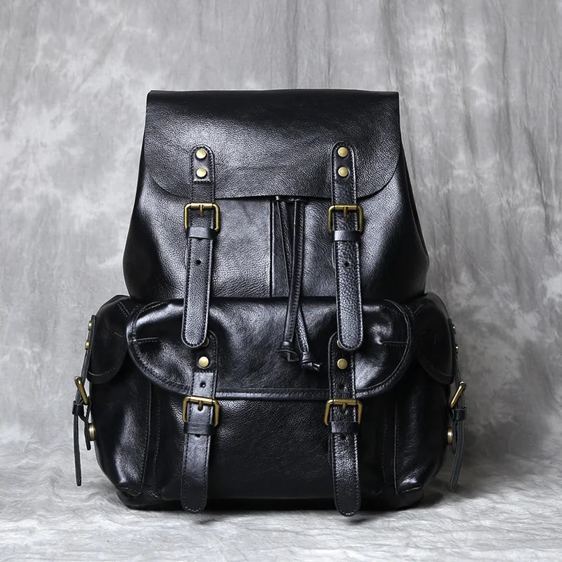Sac à dos CUIR homme "PARATROOPER"