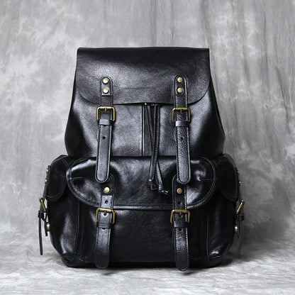 Sac à dos CUIR homme "PARATROOPER"