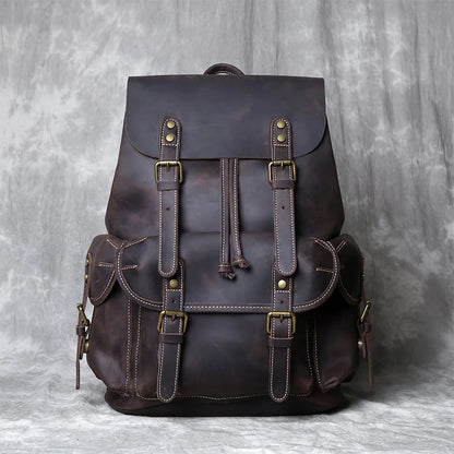Sac à dos CUIR homme "PARATROOPER"