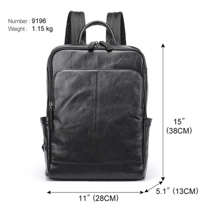 Sac à dos cuir Homme "GENUINE"