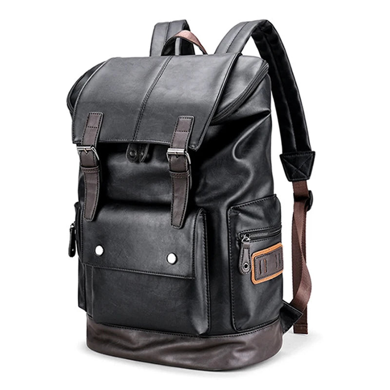 Sac à dos cuir Homme "ANTI THEFT"