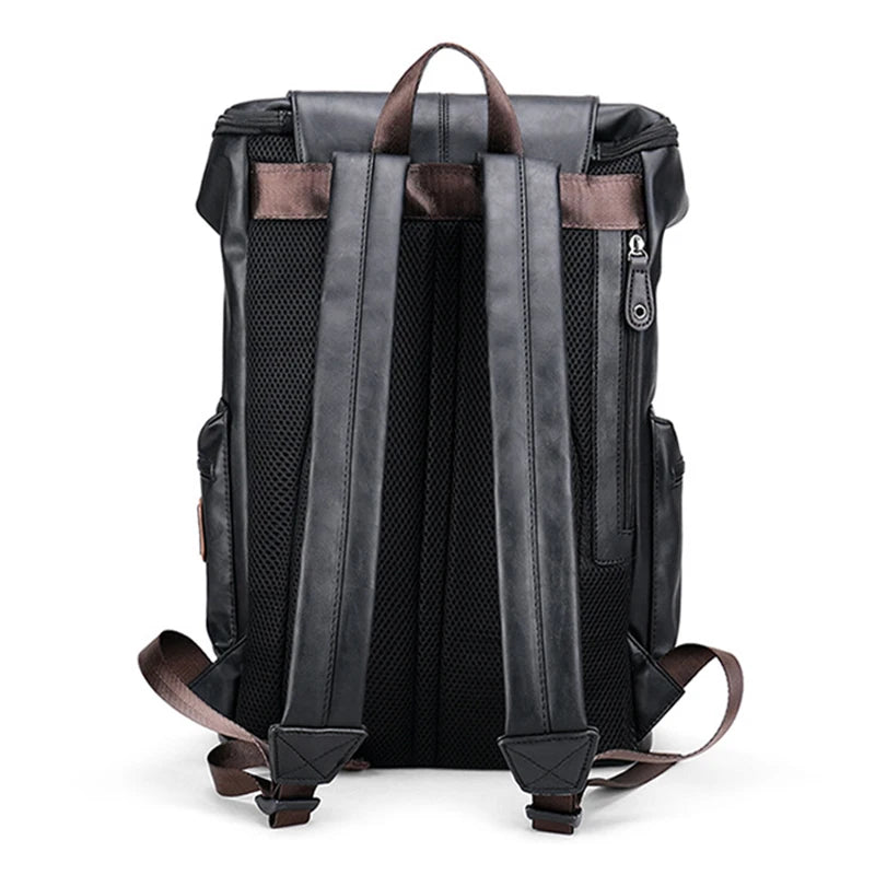 Sac à dos cuir Homme "ANTI THEFT"