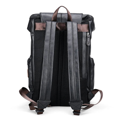 Sac à dos cuir Homme "ANTI THEFT"