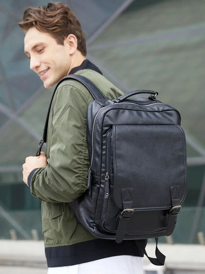Sac à dos cuir Homme "BACKPACK BUSINESS"