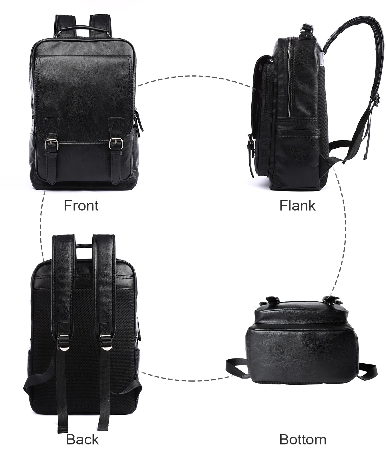 Sac à dos cuir Homme "BACKPACK BUSINESS"