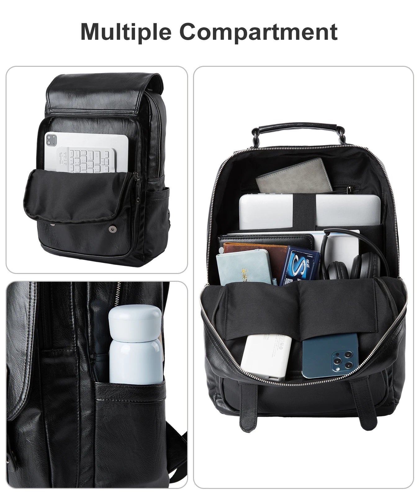 Sac à dos cuir Homme "BACKPACK BUSINESS"