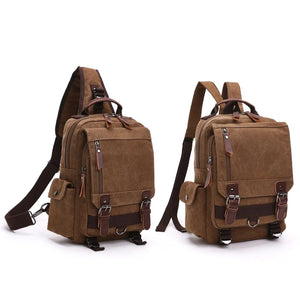 Sac à dos cuir homme "OLD FACTORY"
