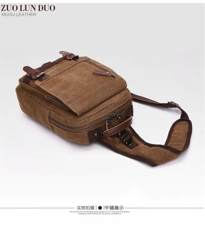 Sac à dos cuir homme "OLD FACTORY"