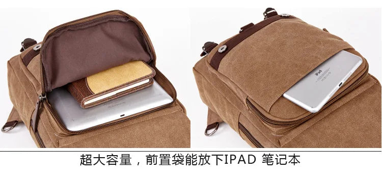 Sac à dos cuir homme "OLD FACTORY"