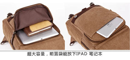 Sac à dos cuir homme "OLD FACTORY"