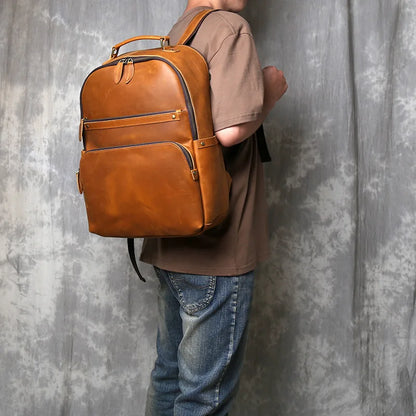 Sac à dos cuir homme "TOP LAYER"