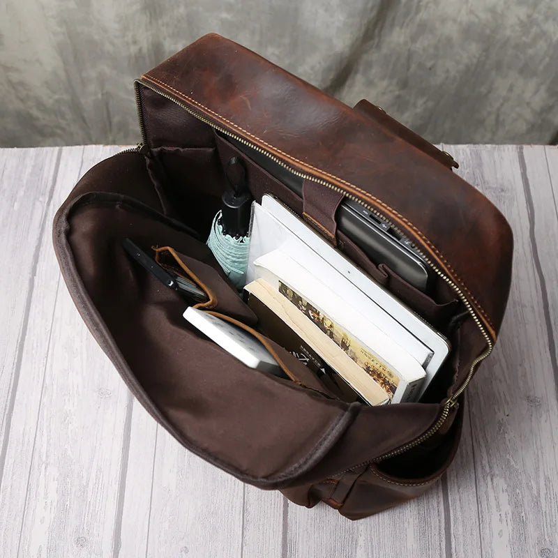 Sac à dos cuir homme "TRAVEL"