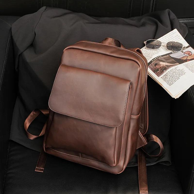 Sac à dos cuir homme "LEATHER BAG"