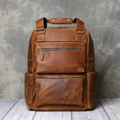 Sac à dos cuir homme "TRAVEL"