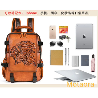 Sac à dos cuir Homme "CHEROKEE FEELING"