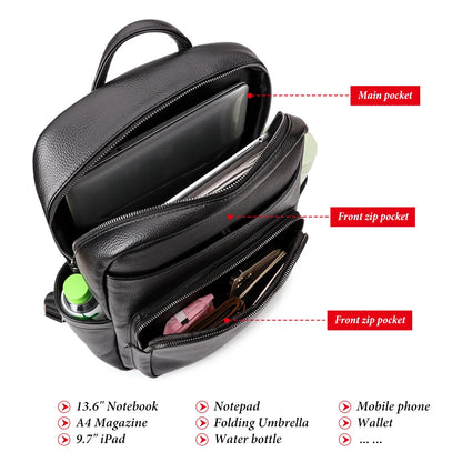 Sac à dos  cuir homme "KAVIS"