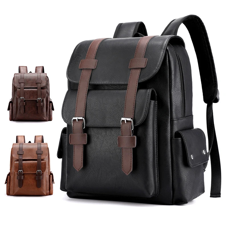 SAC A DOS CUIR HOMME "BACK PACK"