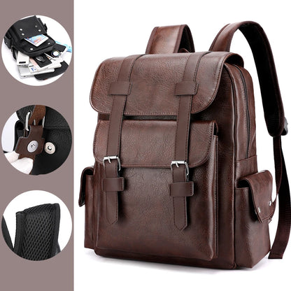 SAC A DOS CUIR HOMME "BACK PACK"