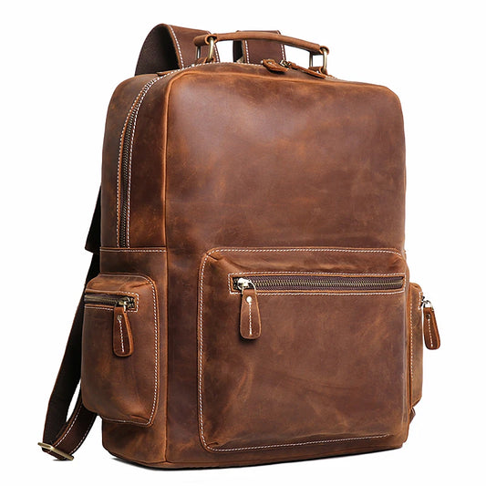 Sac à dos en cuir homme "BUSINESS MAN"