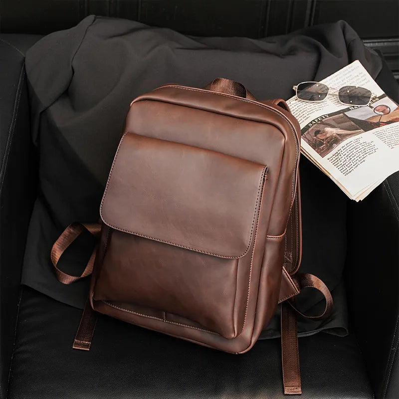 Sac à dos cuir homme "LEATHER BAG"