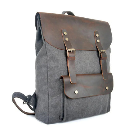 Sac à dos cuir homme "NEW TEACHER"